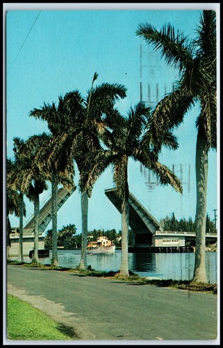 Postcard intercoastal waterway - intercoastal,